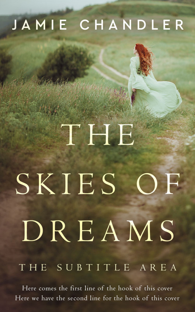 Front view of Hemlock #30999 - Premade Historical Book Cover