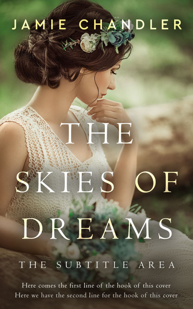 Front view of Mondo #31001 - Premade Romance Book Cover