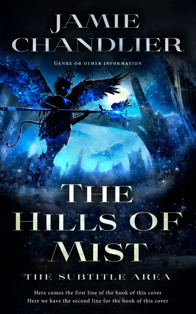 Front view of Firefly #31068 - Premade Fantasy Book Cover