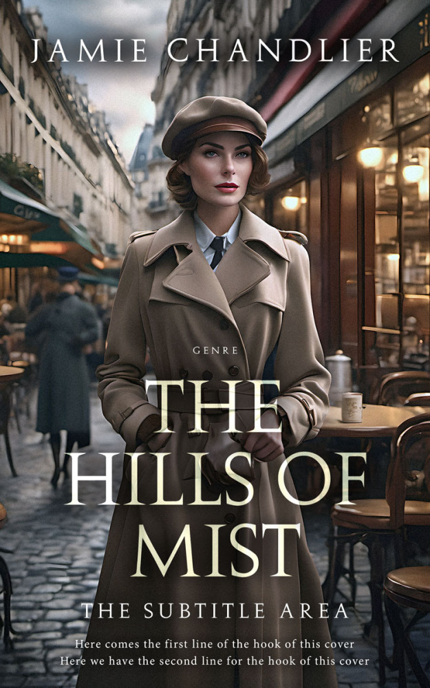 Front view of Dune #31083 - Premade Travel Book Cover