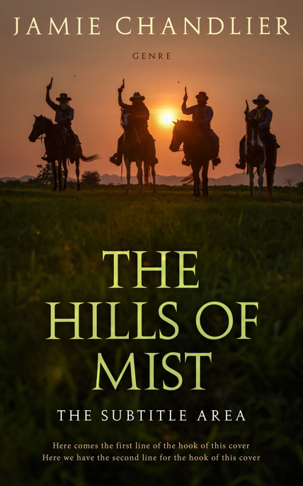 Front view of Driftwood #31092 - Premade Action & Adventure Book Cover