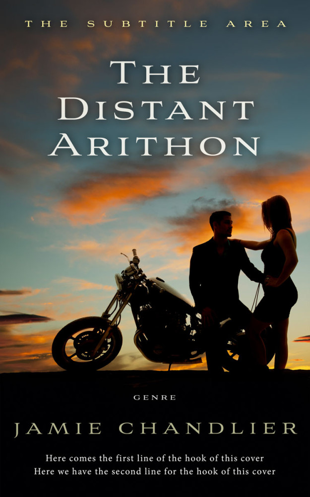 Front view of Outer Space #31221 - Premade Romance Book Cover