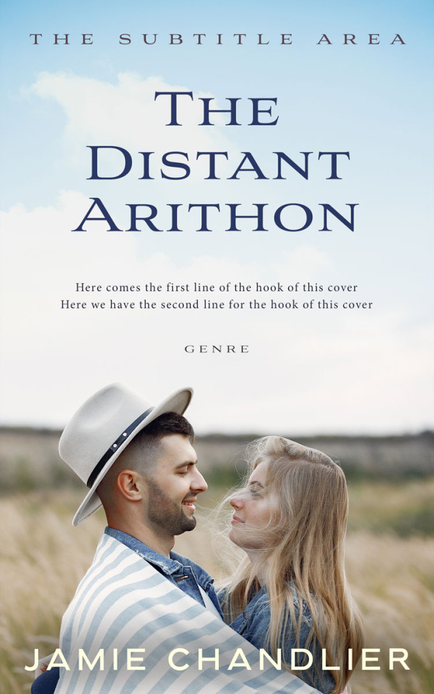 Front view of Iron #31228 - Premade Romance Book Cover