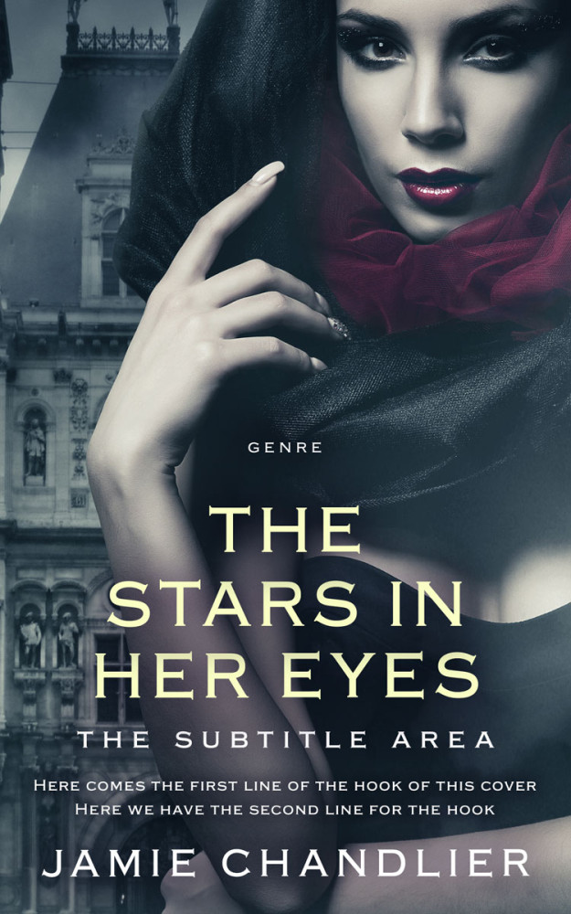 Front view of Outer Space #31232 - Premade Mystery & Thriller & Suspense Book Cover