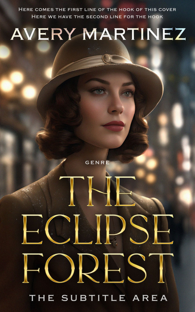 Front view of Zeus #31270 - Premade Mystery & Thriller & Suspense Book Cover