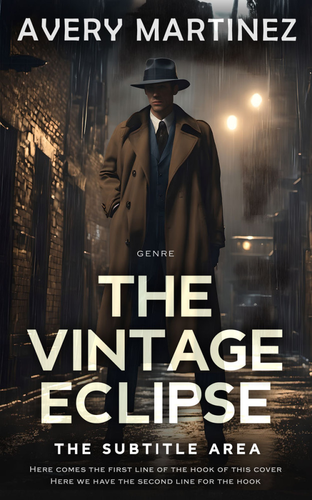 Front view of Dune #31276 - Premade Mystery & Thriller & Suspense Book Cover