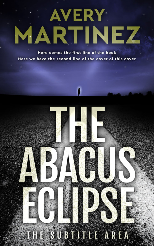 Front view of Steel Gray #31288 - Premade Mystery & Thriller & Suspense Book Cover