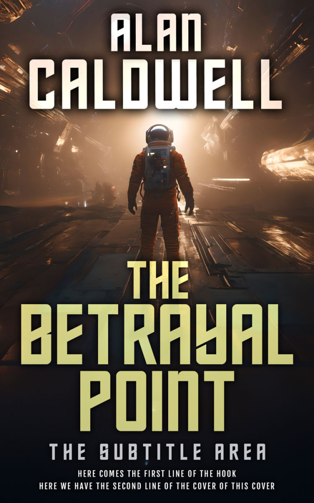 Front view of Zeus #31303 - Premade Apocalyptica Book Cover