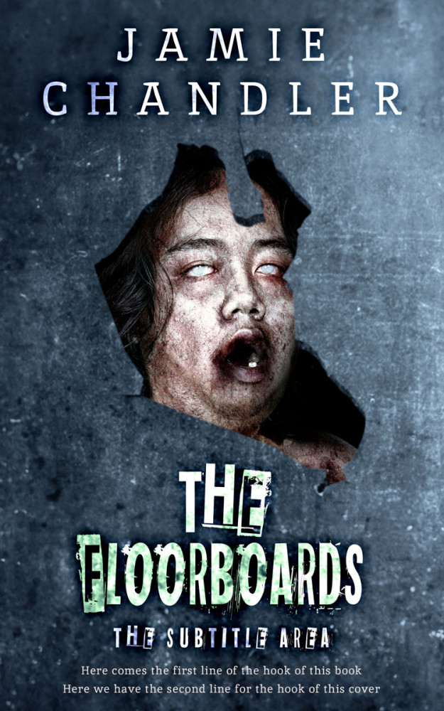 Front view of Ebony Clay #31318 - Premade Apocalyptica Book Cover