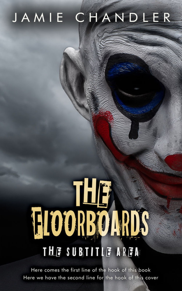 Front view of Tuna #31328 - Premade Horror Book Cover