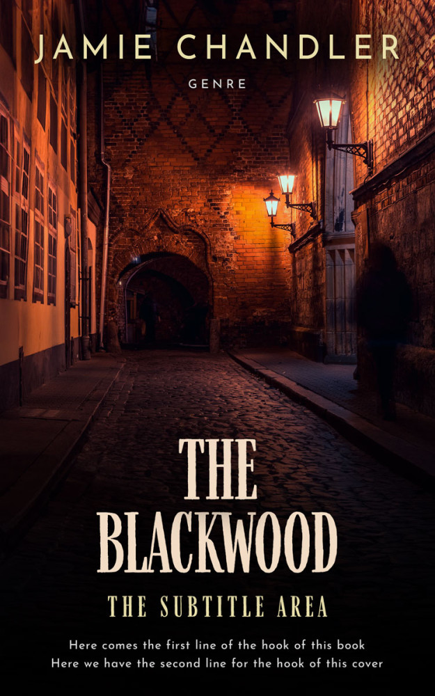 Front view of Antique Brass #31338 - Premade Mystery & Thriller & Suspense Book Cover