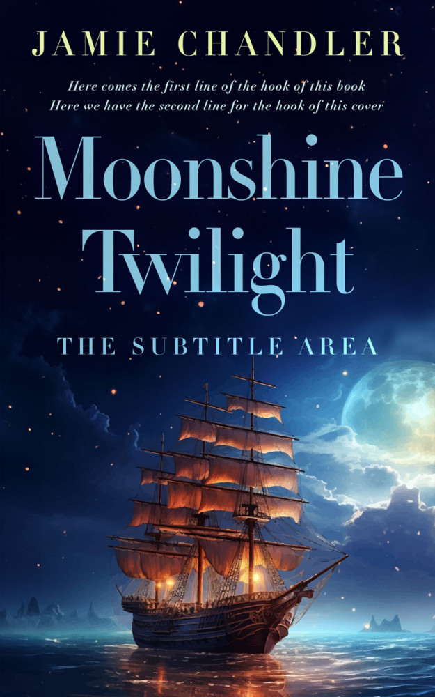 Front view of Ebony #31357 - Premade Historical Book Cover