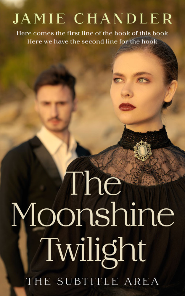 Front view of Mikado #31359 - Premade Romance Book Cover