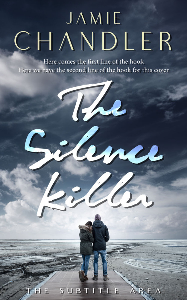 Front view of Oxford Blue #31378 - Premade Romance Book Cover