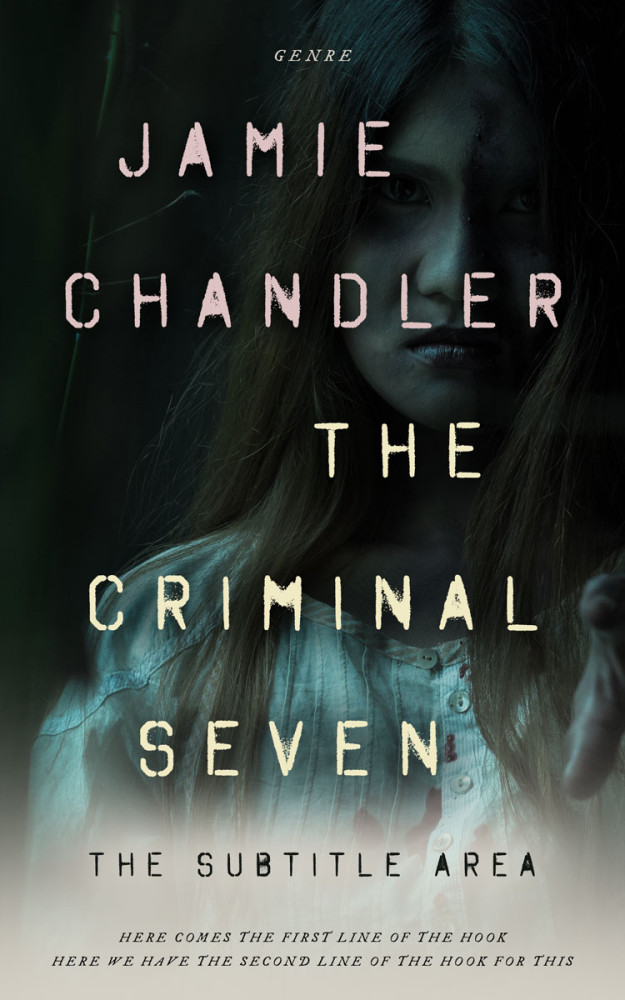 Front view of Kangaroo #31451 - Premade Horror Book Cover