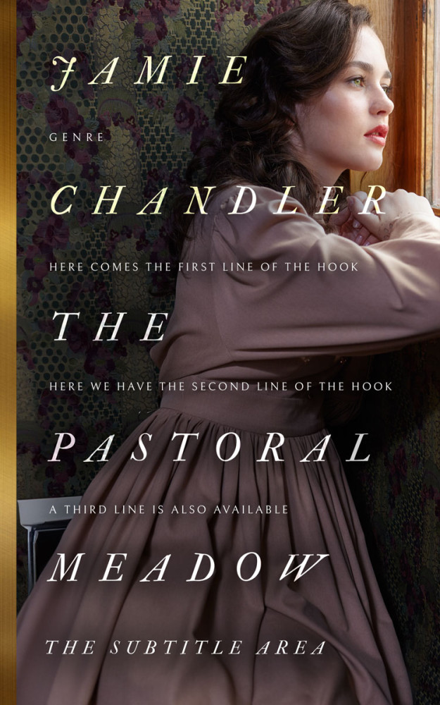 Front view of Dune #31487 - Premade Romance Book Cover