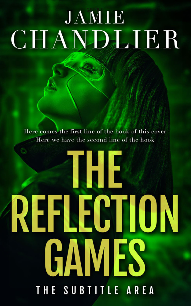 Front view of Pine Tree #31541 - Premade Science Fiction Book Cover