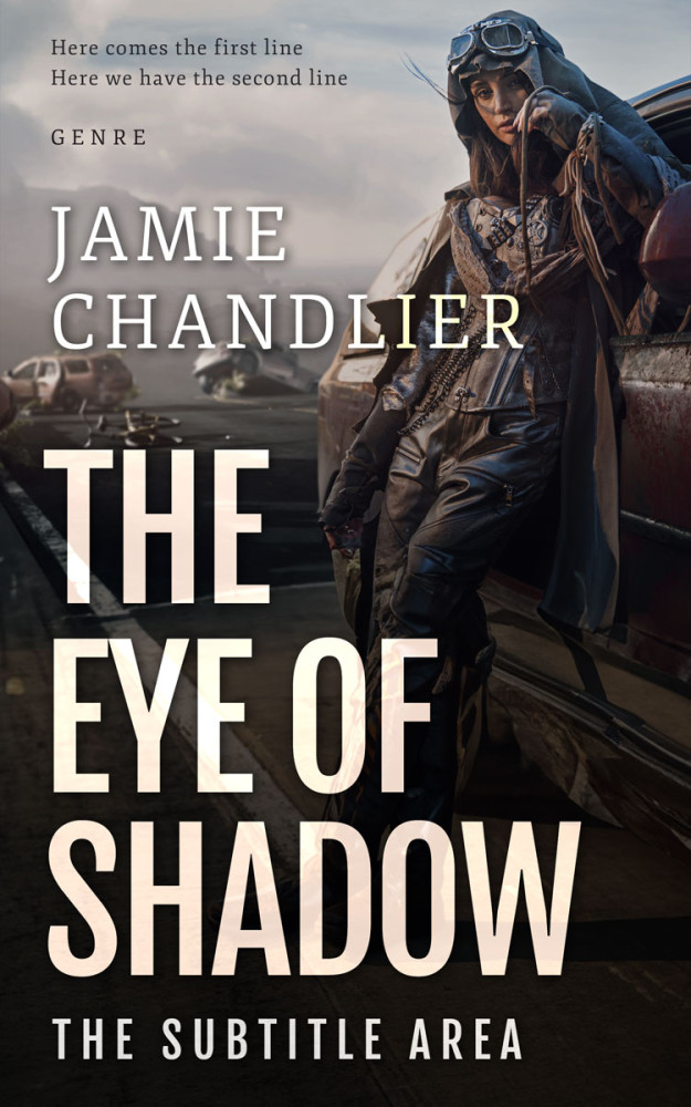 Front view of Dune #31550 - Premade Apocalyptica Book Cover