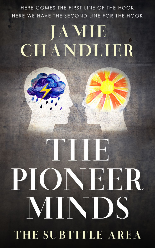 Front view of Mine Shaft #31558 - Premade Health & Mind & Body Book Cover