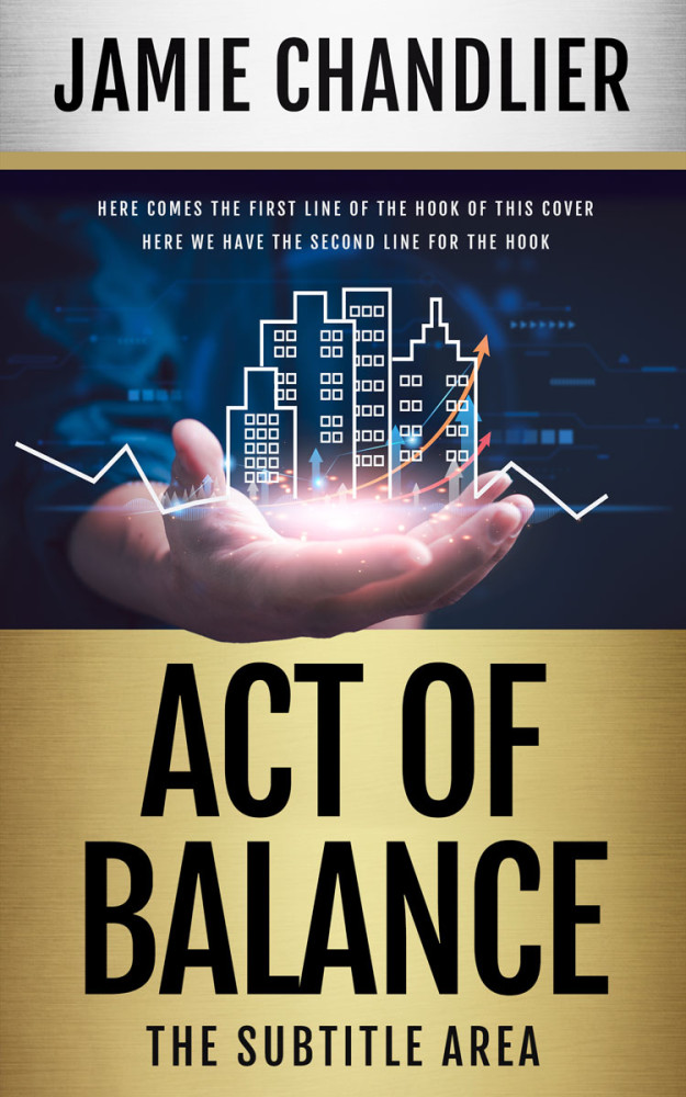 Front view of Big Stone #31577 - Premade Business Book Cover