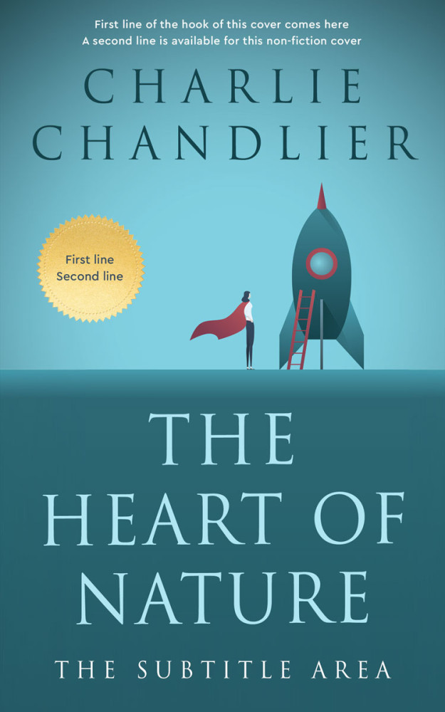 Front view of Ming #31616 - Premade Science Fiction Book Cover