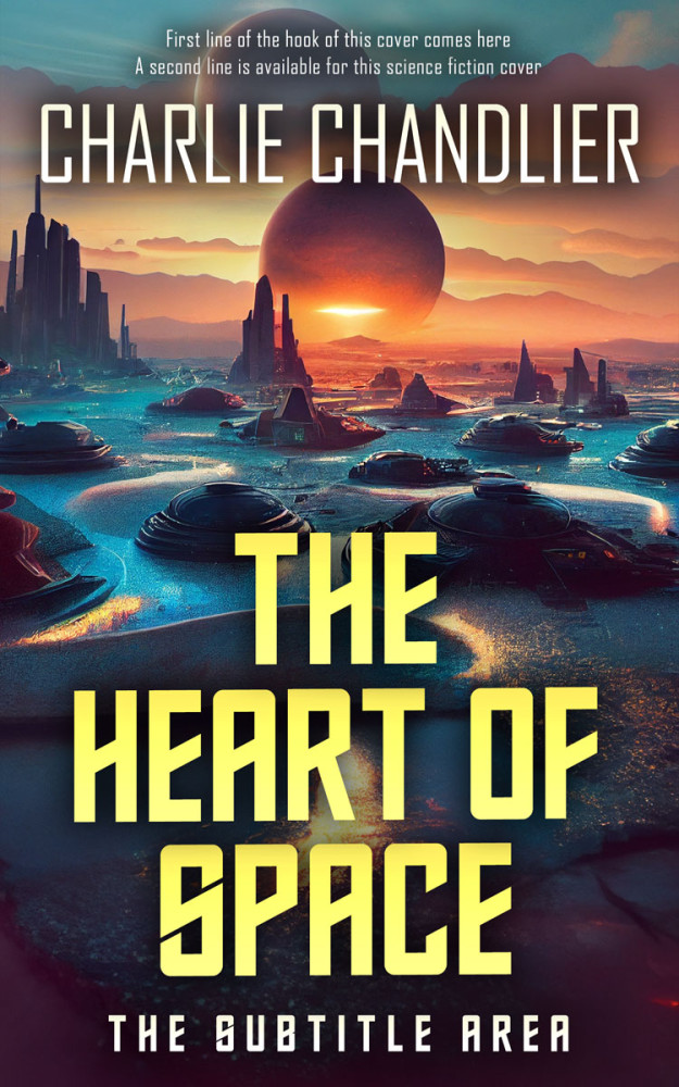 Front view of Rob Roy #31627 - Premade Science Fiction Book Cover