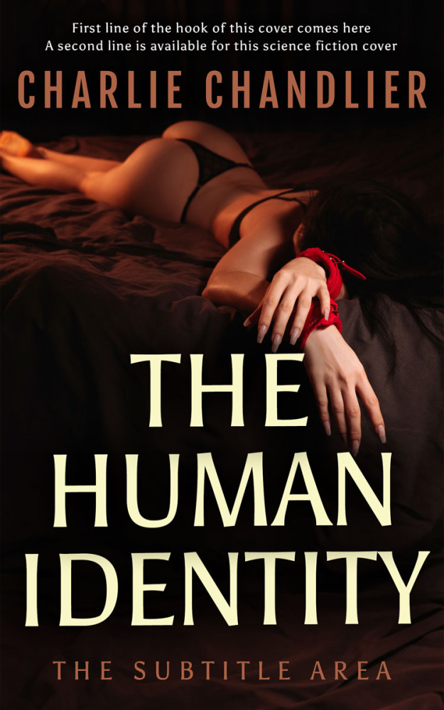 Front view of Tan #31647 - Premade Erotica Book Cover