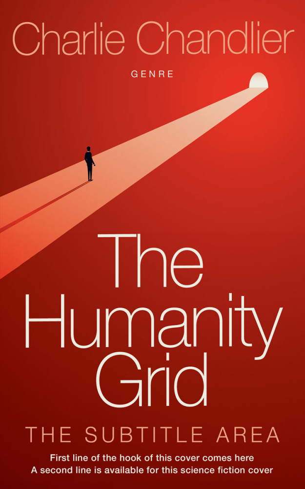 Front view of Tabasco #31661 - Premade Science Fiction Book Cover