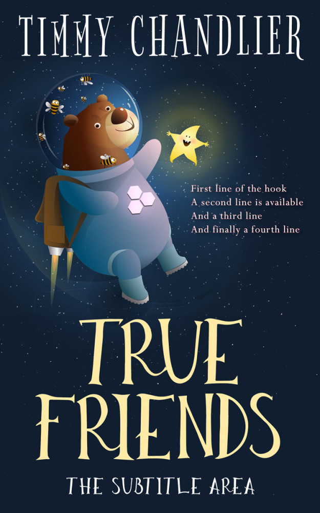 Front view of Mirage #31679 - Premade Science Fiction Book Cover