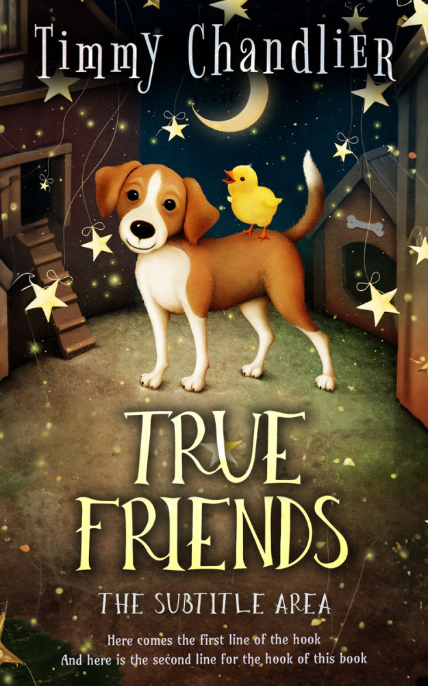 Front view of Zeus #31698 - Premade Fantasy Book Cover