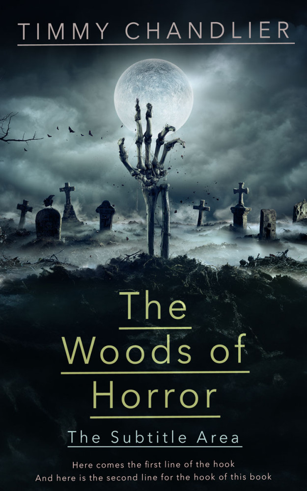 Front view of Aztec #31727 - Premade Apocalyptica Book Cover