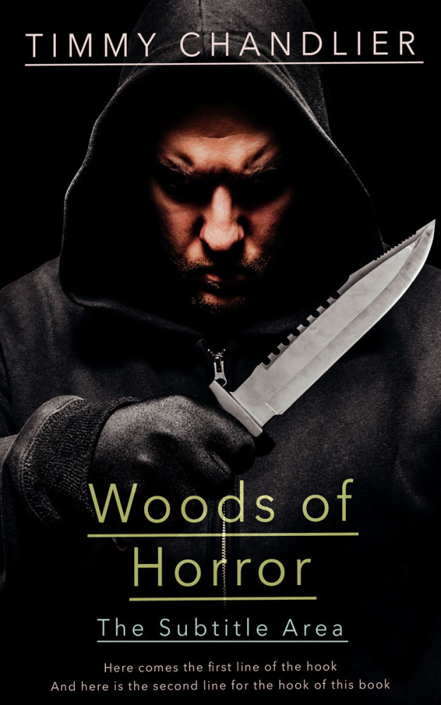 Front view of Cod Gray #31729 - Premade Mystery & Thriller & Suspense Book Cover