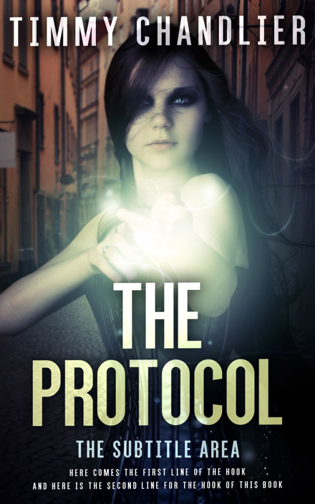 Front view of Tana #31761 - Premade Fantasy Book Cover