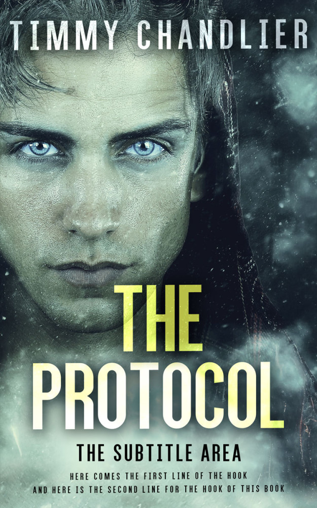 Front view of Outer Space #31767 - Premade Fantasy Book Cover