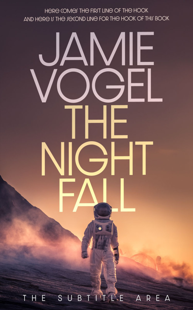 Front view of Matterhorn #31780 - Premade Science Fiction Book Cover