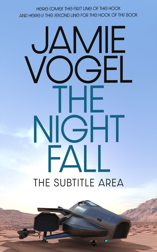 Front view of Regent St Blue #31783 - Premade Apocalyptica Book Cover