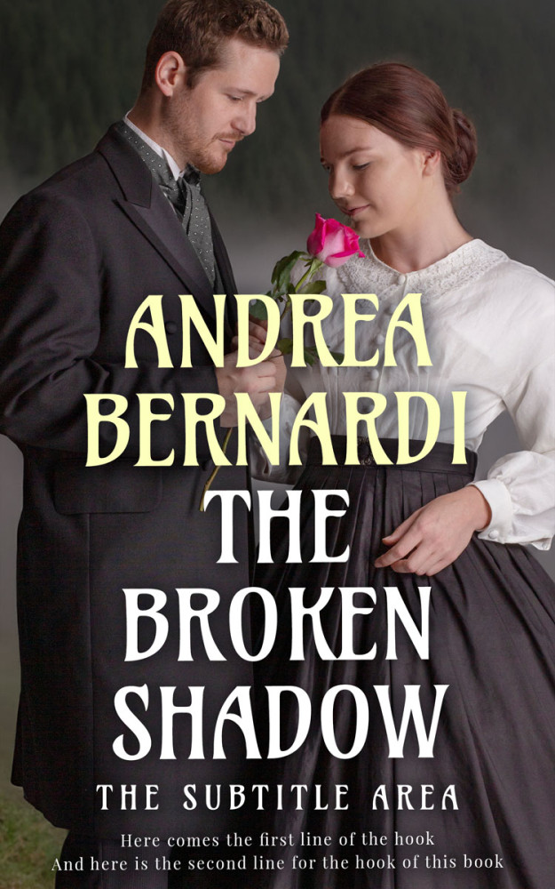 Front view of Dune #31813 - Premade Romance Book Cover