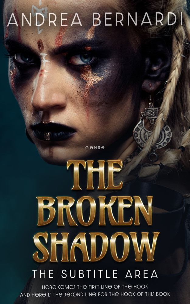 Front view of Mongoose #31827 - Premade Fantasy Book Cover