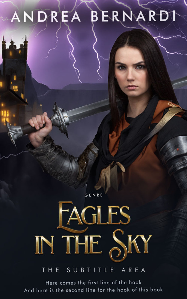 Front view of Baltic Sea #31831 - Premade Fantasy Book Cover