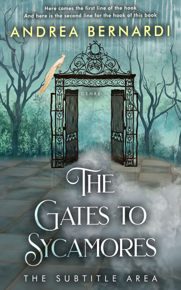 Front view of Corduroy #31837 - Premade Fantasy Book Cover