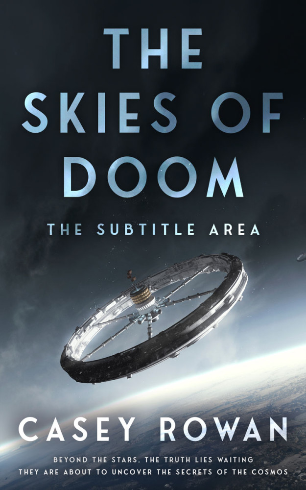 Front view of Shark #31853 - Premade Science Fiction Book Cover