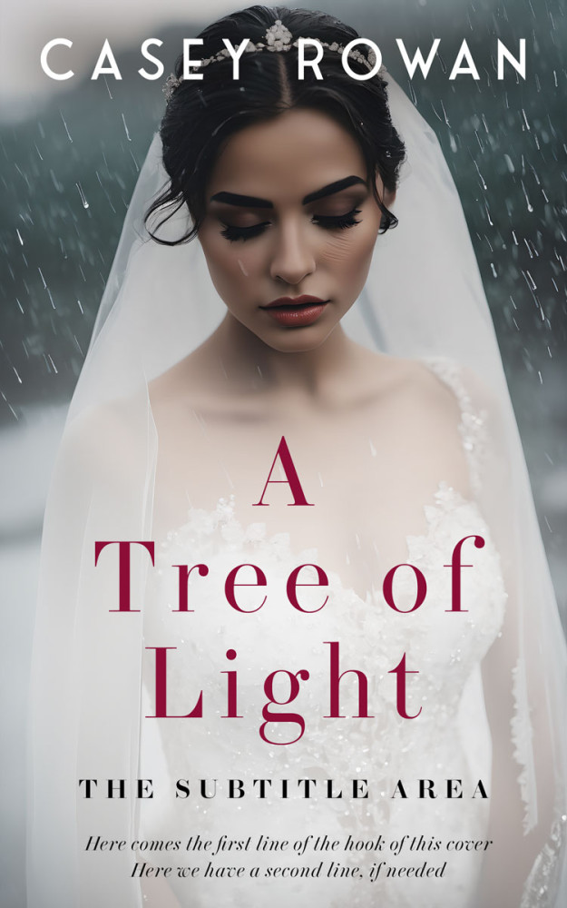 Front view of Cloud #31893 - Premade Romance Book Cover