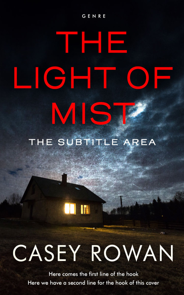 Front view of Woodsmoke #31928 - Premade Mystery & Thriller & Suspense Book Cover