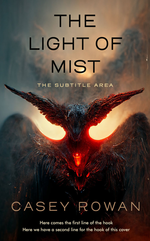 Front view of Dune #31940 - Premade Fantasy Book Cover