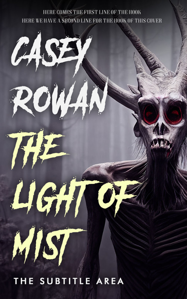 Front view of Baltic Sea #31942 - Premade Horror Book Cover