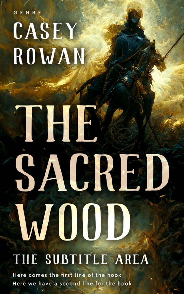 Front view of Pavlova #31967 - Premade Fantasy Book Cover