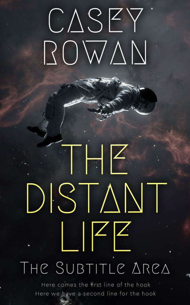 Front view of Shark #31974 - Premade Science Fiction Book Cover