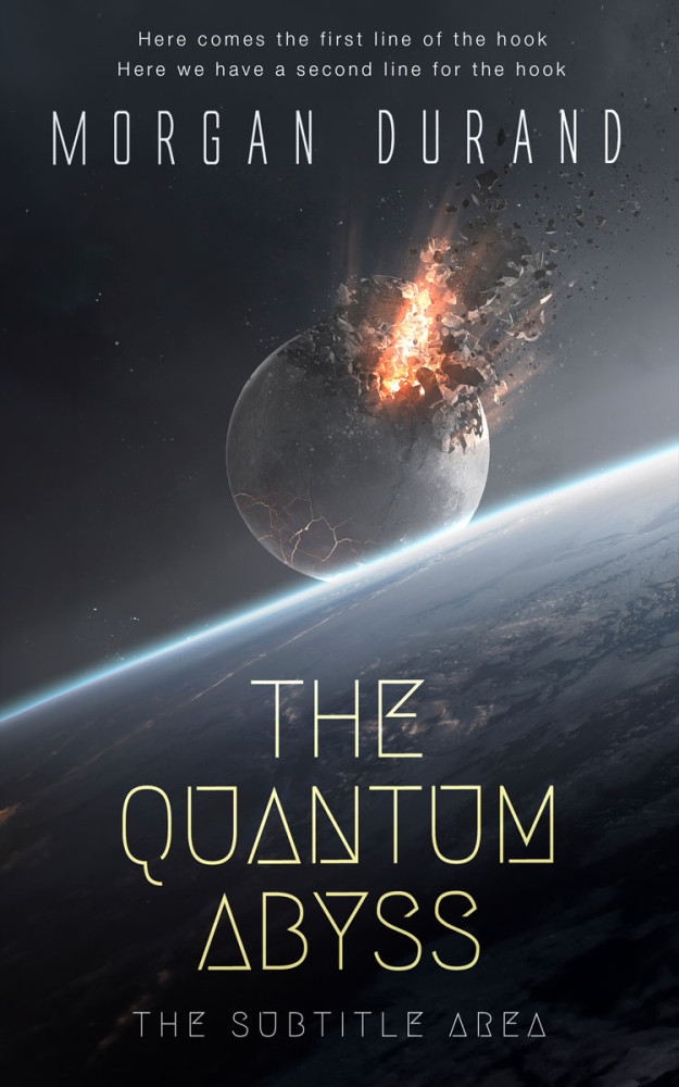 Front view of Shark #31982 - Premade Apocalyptica Book Cover