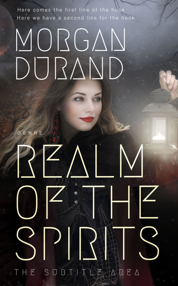 Front view of Mine Shaft #31990 - Premade Fantasy Book Cover