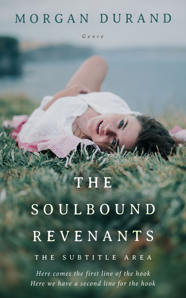 Front view of Mineral Green #32025 - Premade Teen & Young Adult Book Cover